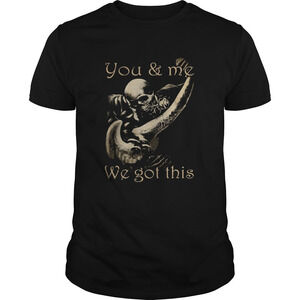 You And Me We Got This Boy Girl Skull Bone Shirt